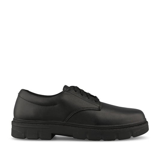 Boys Lorcam Loop Y Leather Laced Shoe In Kids H-Fit