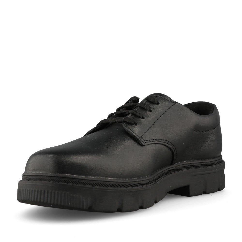 Boys Lorcam Loop Y Leather Laced Shoe In Kids G-Fit