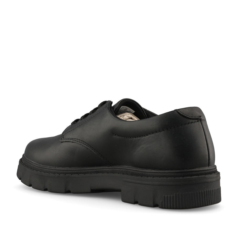 Boys Lorcam Loop Y Leather Laced Shoe In Kids F-Fit