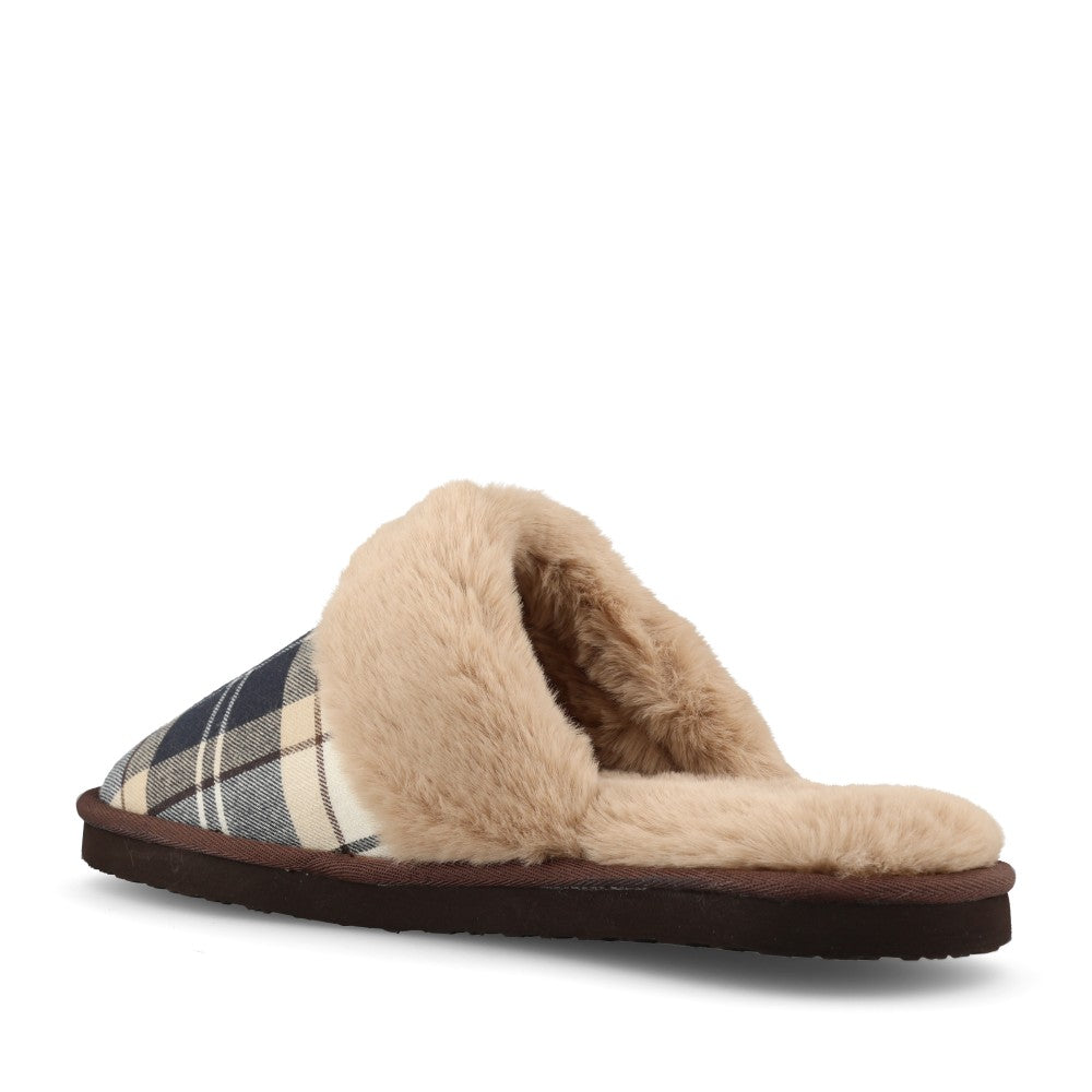 Barbour Ladies Claudia Slipper LSL0036 In Tartan