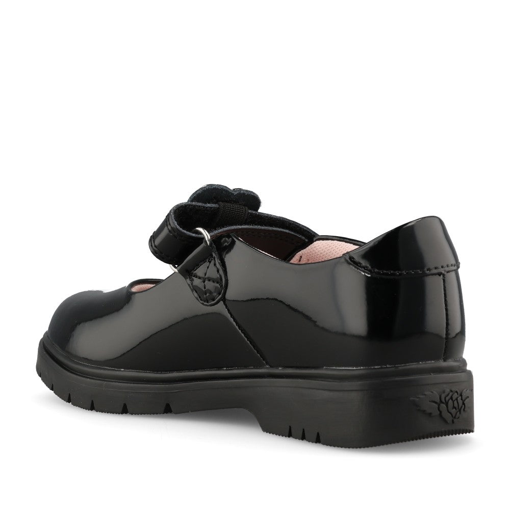 Lelli Kelly Girls LKSO8967 Sabrina Chunky Style Mary Jane in Black Patent