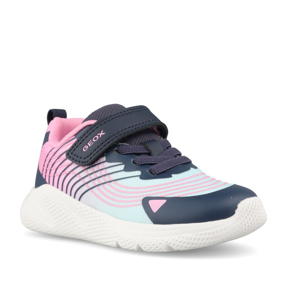 Geox Girls Sprintye B664TA-C4AE8 Trainer In Aqua