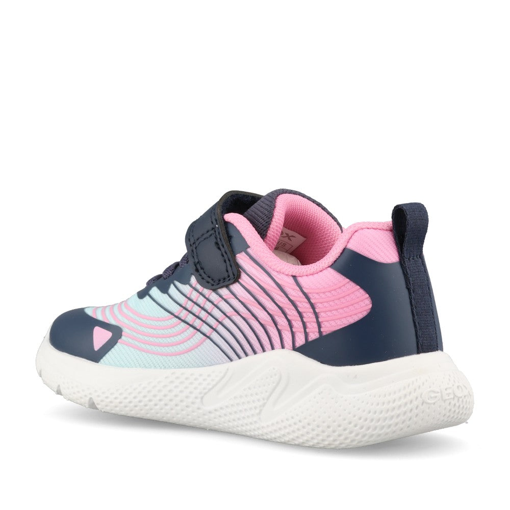 Geox Girls Sprintye B664TA-C4AE8 Trainer In Aqua