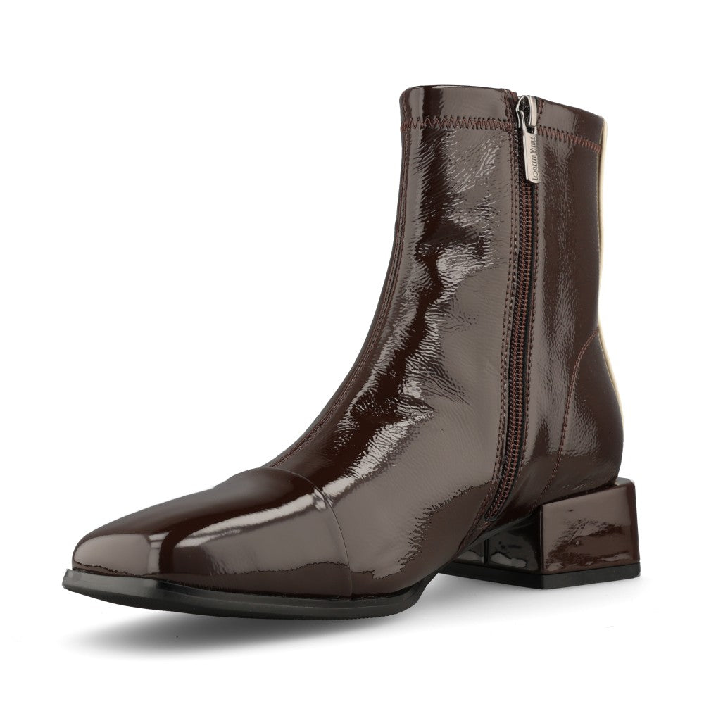 Loretta Vitale Ladies W5365 Ankle Boot In Brown