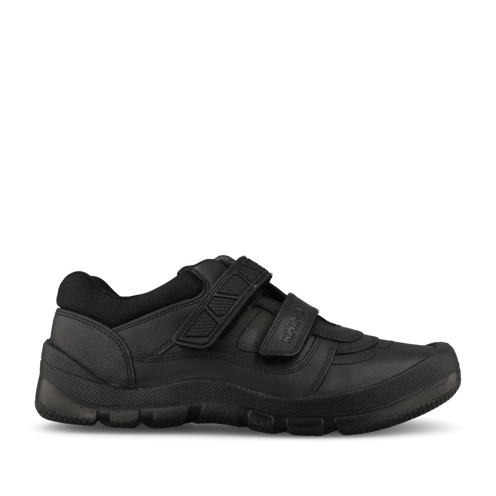 Start Rite Boys Warrior G-FIT Leather Double Strap in Black